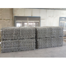 Modern Gabion Mesh Mesh Privacidade Fence Solded Gabion Wall